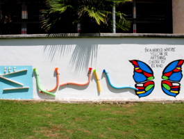 Mural del Colegio Cumbres Cancún